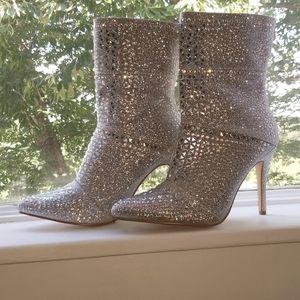 Swarovski never worn boots